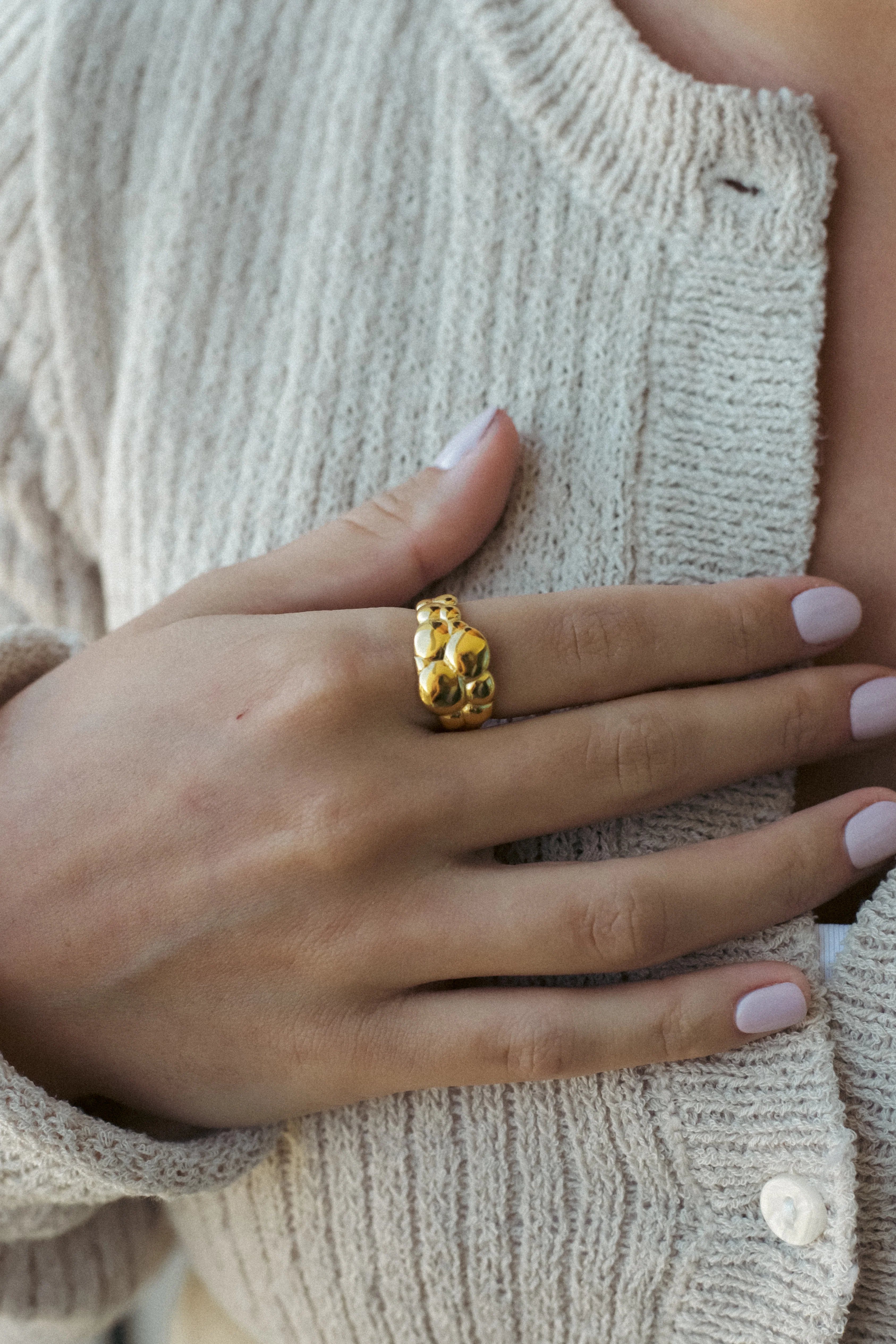 BUBBLE DOME RING. SMALL - Image 2
