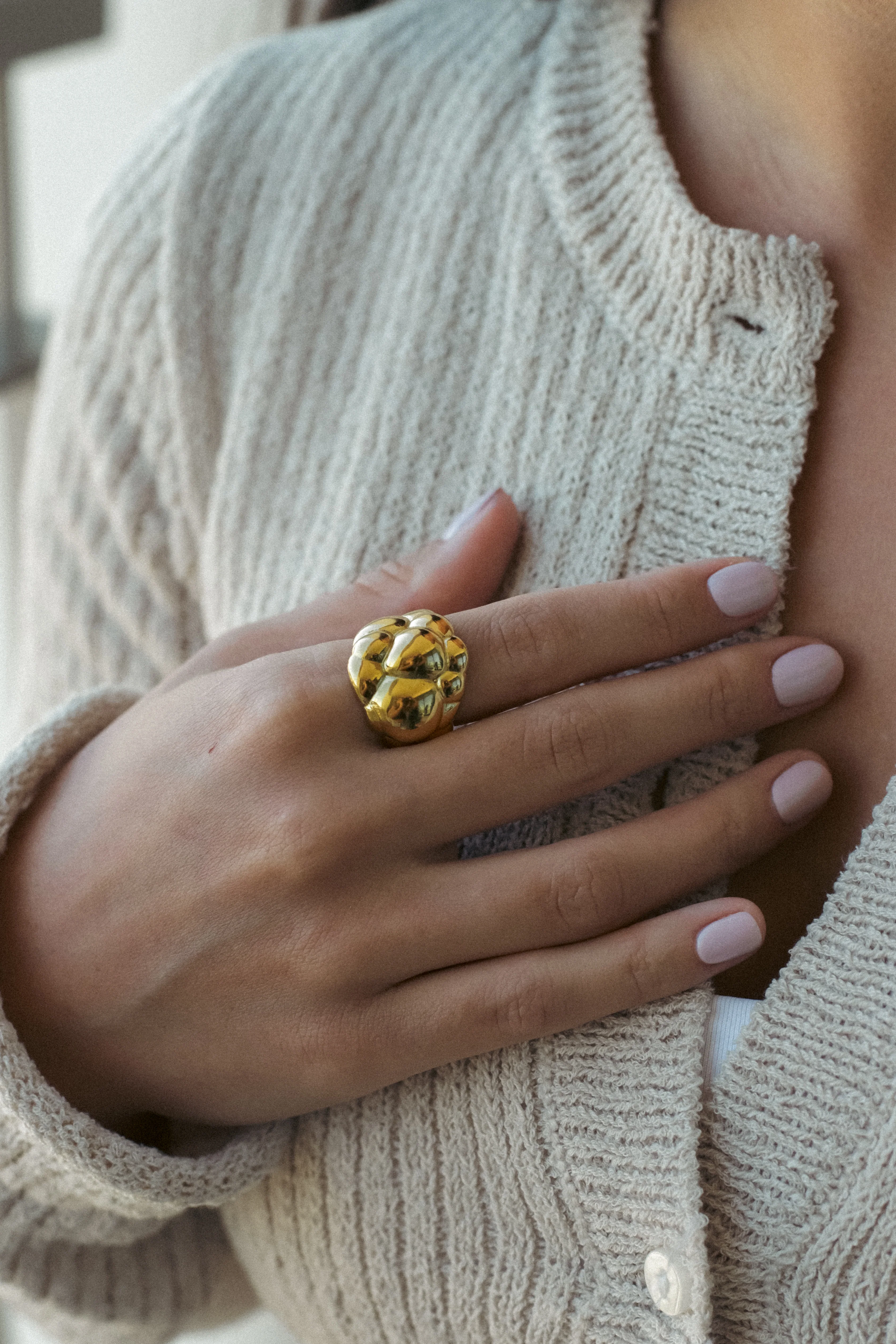 BUBBLE DOME RING. LARGE - Image 3