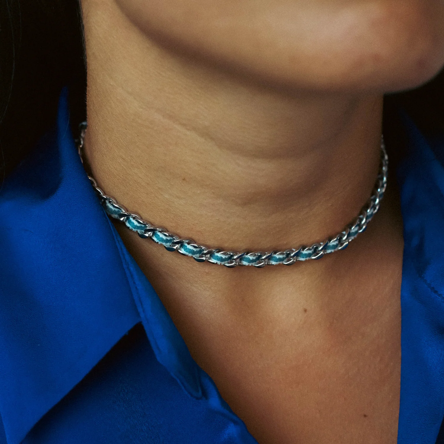 DENIM DREAM CHOKER. - Image 2