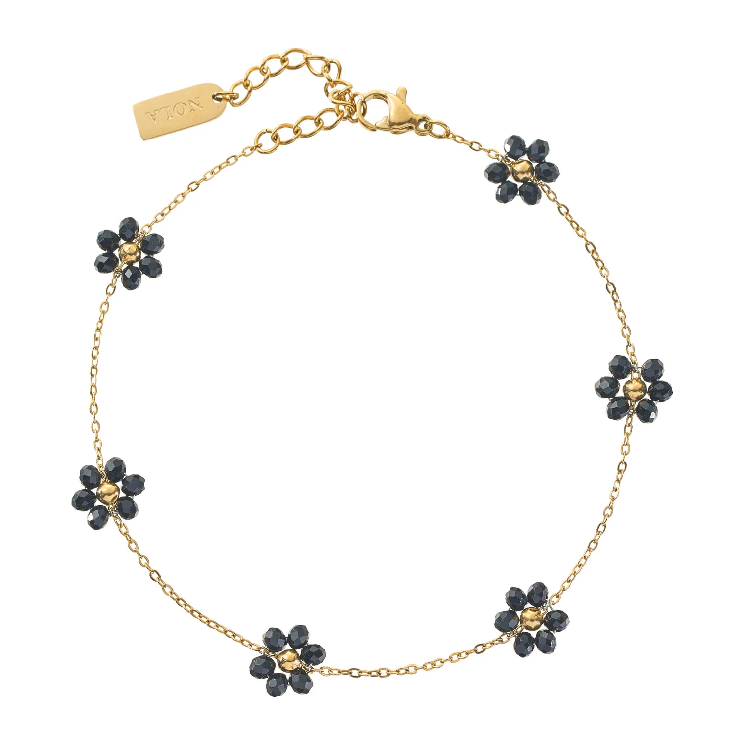 FLOURISH BLACK. ANKLET - Image 2