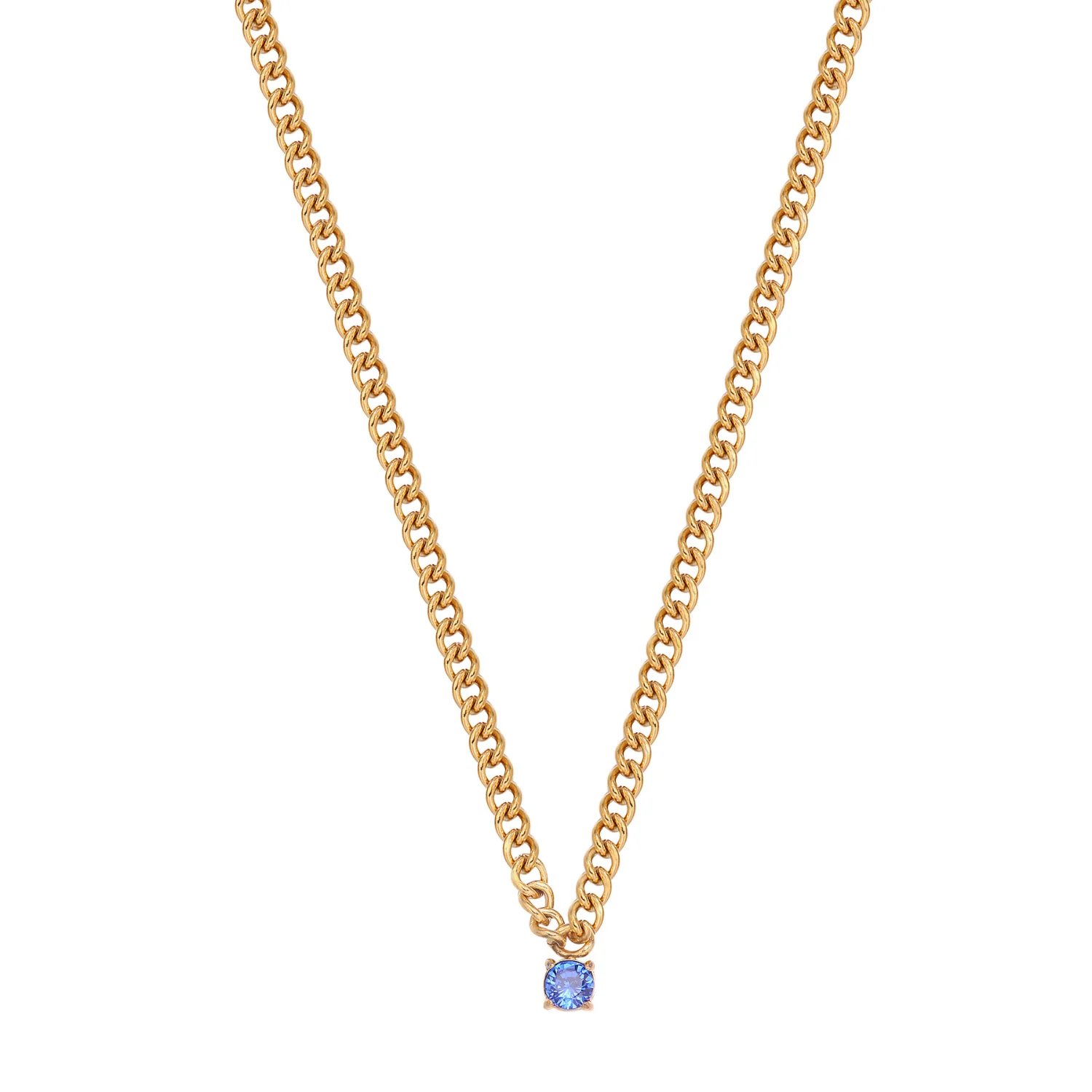 SOLITAIRE CHARM NECKLACE. - Image 4
